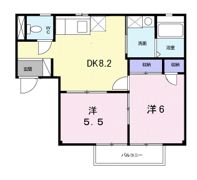 エトアールサチの間取り画像