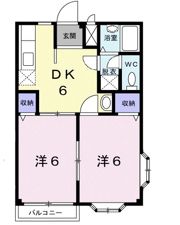 ニューシティーさかえの間取り画像