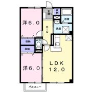 エンデヴァー壱番館の間取り画像