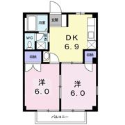 サンライズ江藤の間取り画像