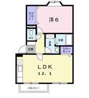 ファミールパピヨンの間取り画像