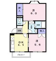 ファミールパピヨンの間取り画像
