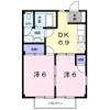 ヤマトハイツAの間取り画像