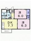 シャルマン牛渕Aの間取り画像
