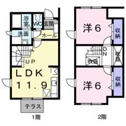 メゾン中村の間取り画像