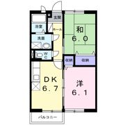 サンアメニテイハウスの間取り画像