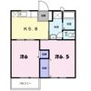 サンパティーク Bの間取り画像