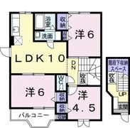 ボヌールフレアの間取り画像