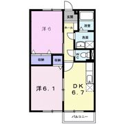 サンフラワーAの間取り画像