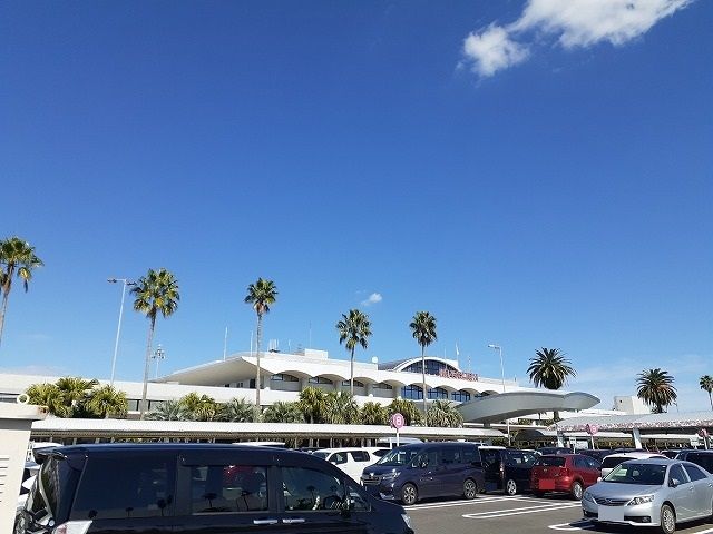 近くの宮崎ブーゲンビリア空港まで500m（徒歩7分）