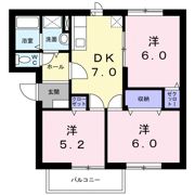 パークアベニューBの間取り画像
