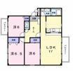 メゾン・ド・バンブーAの間取り画像