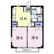 エクセルハイム A棟の間取り画像