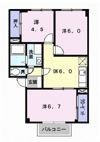 メゾン・アンソレイエⅠAの間取り画像