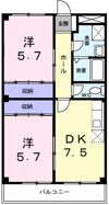 オーク伊川の間取り画像