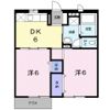 サンテラス窪 Aの間取り画像