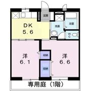サンテラス窪 Cの間取り画像