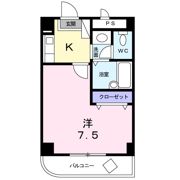 プチメゾン矢田の間取り画像