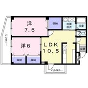 ヒルズ町田弐番館の間取り画像