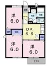 サンフィールドKの間取り画像