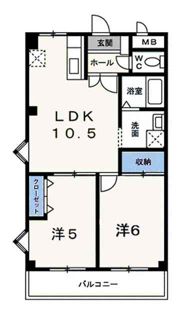 グランドマンション茶うすの間取り画像