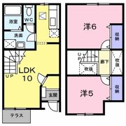 ヴェルナール谷八木の間取り画像