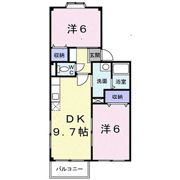 ボンヌシャンスの間取り画像