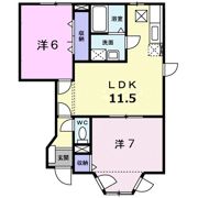 クレストールオヨベの間取り画像