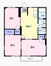 フォレストグリ－ンの間取り画像