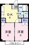 別井ハイツCの間取り画像