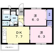 マリアージュSの間取り画像