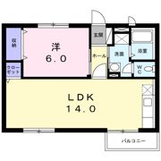 マリアージュSの間取り画像