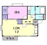 ヴィクトワ－ル府中の間取り画像