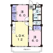 ゆーゅの間取り画像