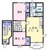 T．IグリーンパークBの間取り画像