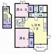 クレストール山崎の間取り画像