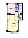 ラフォンテーヌⅠの間取り画像