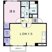 ライジングサンBの間取り画像