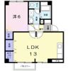 ライジングサンBの間取り画像