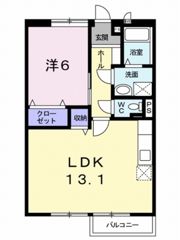シャトー野口Ⅱの間取り画像