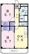 シティロッジの間取り画像