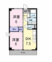 ルナ．マーレAの間取り画像