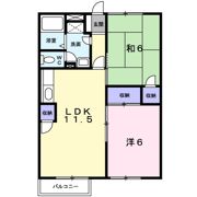 ハイムゆりの樹 2の間取り画像