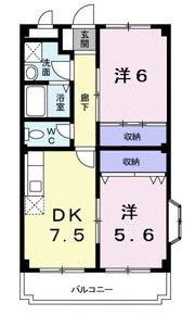 スクエアガーデンの間取り画像
