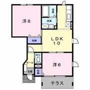 エクセルコーポなるみの間取り画像