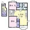 クレストール一ノ坪2番館の間取り画像