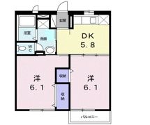 サンミラ－ジュ 1の間取り画像