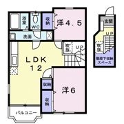 オークス11の間取り画像