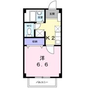 YUハイツの間取り画像