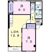 ローズパーク戸ケ崎の間取り画像